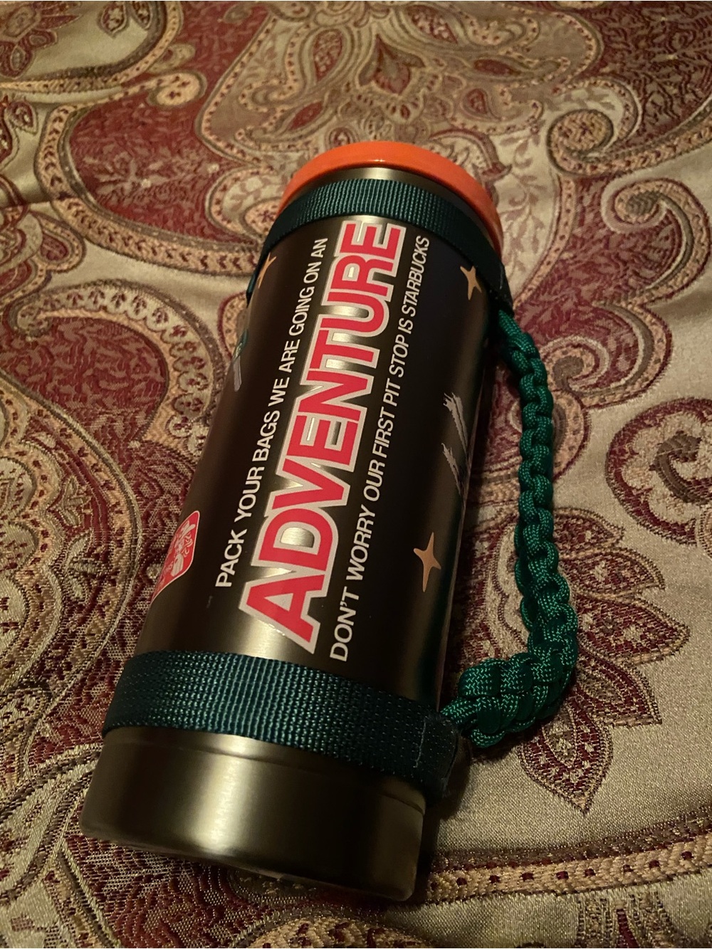 Starbucks Adventure stainless travel mug NWT